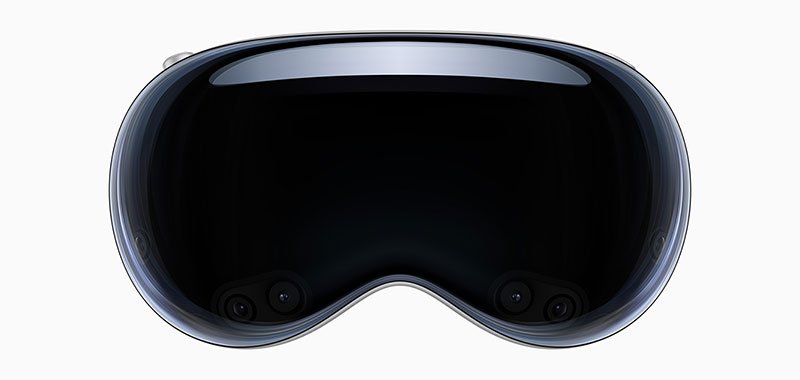 Apple Vision Pro glass front view