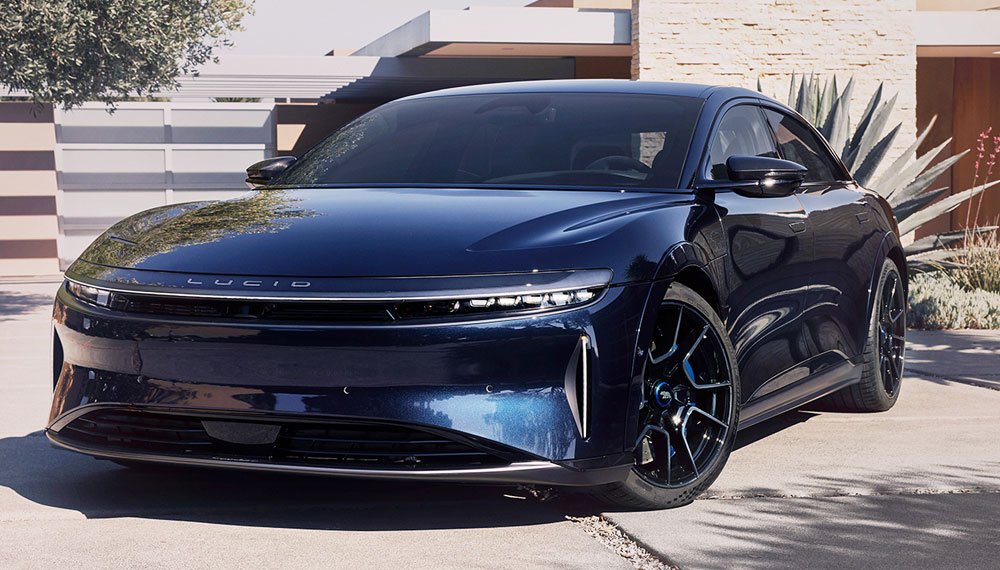 Lucid Air Sapphire electric car